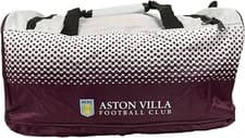 Image of Aston Villa Holdall School Bag Price Offer Dye Marks on the bag Official License