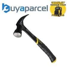 Image of Stanley STA151276 FatMax Antivibe All Steel Rip Claw Hammer 450g (16oz) 1-51-276