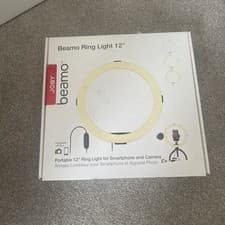 Image of JOBY Beamo Ring Light 12", LED Ring Light, 400Lumens, 3000-5600K, USB Powered