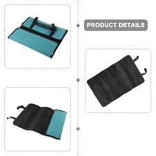 Image of Spacious Tool Pouch with Secure Zippered Pockets for Electricians