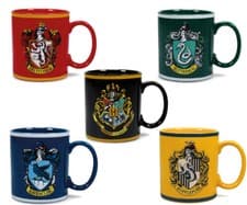 Image of HARRY POTTER HOUSES CRESTS MUG CUP GRYFFINDOR SLYTHERIN HUFFLEPUFF RAVENCLAW