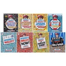 Image of Where's Wally and Activities 8 Books Bag Set By Martin Handford - Ages 5-7