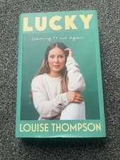 Image of Lucky: Learn to Live Again by Louise Thompson (Hardback Book) New