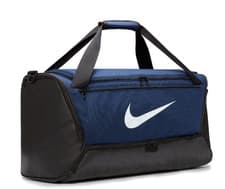 Image of Nike Brasilia Grip Medium Sports Holdall Bag 60L Navy
