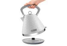 Image of Morphy Richards Kettle 1.5L Pyramid, White, 3KW, 108134 Vector