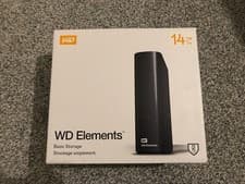 Image of Western Digital WD Elements 14 TB, 3.5 inch USB 3.0 Desktop External Hard Drive