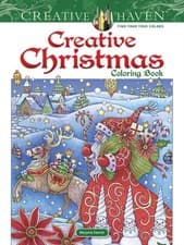 Image of Creative Haven Creative Christmas Coloring Book by Marjorie Sarnat