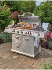 Image of UniFlame 6 Burner Gas Grill BBQ