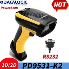 Image of Datalogic PowerScan PD9531-K2 2D Handheld Imager Barcode Scanner W/ RS-232 Cable