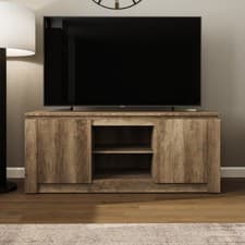Image of Canyon Oak TV Unit Grey Oak