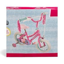 Image of Barbie Girls Bike 14" Pink Bicycle Removable Stabilisers  Age 3+
