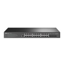 Image of TP-LINK/OMADA TL-SG3428 24-Port Gigabit Managed Enterprise Switch - Black