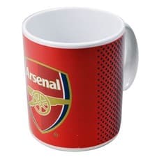 Image of Arsenal FC Fade Mug Ceramic Football Club Gift Merchandise Official Licensed