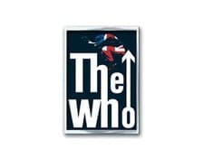 Image of THE WHO Metal Pin Badge: LEAP LOGO: classic Official Merchandise fan gift £pba