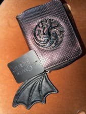 Image of House of Targaryen GAME OF THRONES WALLET Zip Around Clutch Wallet Sold Out!