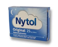 Image of Nytol 25mg-Faster/Longer/Deeper Sleep- 20 Tablets (Max 1 Per Order)