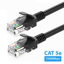 Image of Cat5e Network Cable RJ45 Ethernet Internet Patch Lead 1M 3M 5M 10M 20M 30M Lot