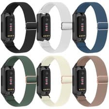Image of UK Soft Nylon Woven Elastics Strap Wristband Band For Fitbit Inspire 3/2/1/HR