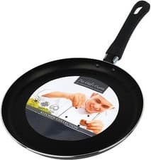 Image of Pancake Crepe Pan Frypan Shallow Rim 25cm Diameter Pendeford Non Stick