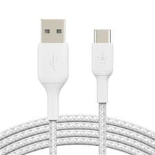 Image of Belkin CAB002BT3MWH USB cable 3 m USB A USB C White
