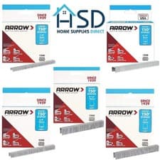 Image of Arrow Staples T50 6mm 8mm 10mm 11mm 14mm Stapler Genuine 1250 Stapler Heavy Duty