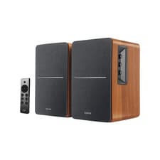 Image of Edifier R1280DB Powerful Bookshelf Speakers - BROWN