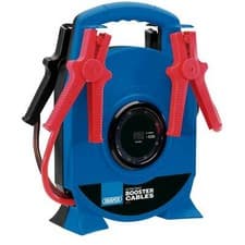 Image of Draper Retractable Booster Cable Jump Leads 3.5m