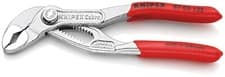 Image of Knipex 87 03 125 Cobra® Hightech Waterpump Pliers Chrome Plated 125mm