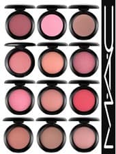 Image of MAC POWDER BLUSH 12 Shade 6g Mineralize Matte Blush Sheertone Shimmer Blusher