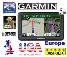 Image of GARMIN 50 SAT NAV 2026 LIFETIME UK EUROPE 2026 USA AUSTRALIA 5 INCH SCREEN