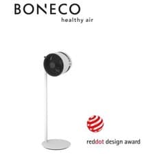 Image of BONECO F230 Air Shower Pedestal Fan White, Powerful SilentRotation 270° RRP £249