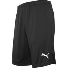 Image of Puma Liga Training Shorts Black/White 6553 16 03 Size XL Unisex - Zipped Pockets