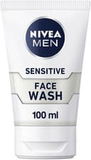 Image of NIVEA MEN Sensitive Face Wash with Zero Percent Alcohol (100 Ml), Men'S Face Was