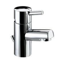 Image of Bristan PM BAS C Prism Mono Bathroom Basin Mixer Tap with Pop Up Waste