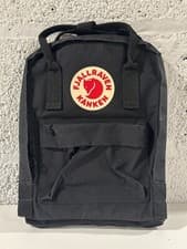Image of NEW Fjallraven Kanken Classic MINI Backpack Black 23561 550 One Size