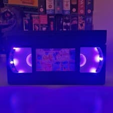 Image of Disney, Family & Animation LED VHS Video Tape Light Lamp Birthday Xmas Gift Idea