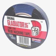 Image of BLUE PAINTERS CLEAN PEEL MASKING TAPE 24mm and 48mm x 50M UV RESISTANT LASTING
