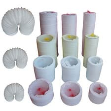 Image of All sizes PVC Flexible Ducting Tumble Dryer Fan Hose 4,5,6,8" 100,125,150,200mm