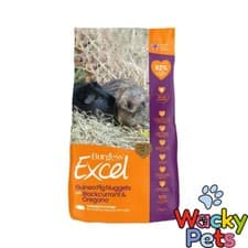 Image of Burgess Excel Guinea Pig Nuggets Blackcurrant & Oregano 1.5kg x 4 or 8 Bags