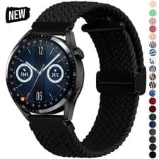 Image of Universal 18mm Strap Nylon Loop Watch Wrist Band Replacement Bracelet Smartwatch