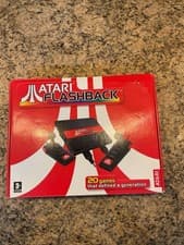 Image of Atari Flashback Game Console with 20 Games Retro Gaming