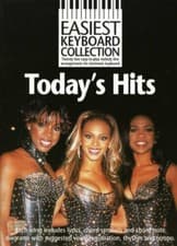 Image of Today's Hits Easiest Keyboard Collection Electronic Keyboard Easy Music Book ''