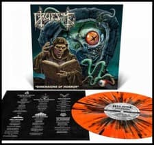 Image of GRUESOME Dimensions Of Horror 12" EP on ORANGE SPLATTER VINYL New UNPLAYED /1000