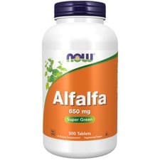 Image of Alfalfa 500 Tabs 650 Mg by Now Foods