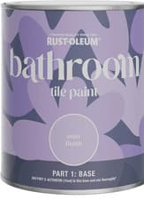 Image of Rust-Oleum Brown Water-Resistant Bathroom Tile Paint in Matt Finish