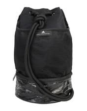 Image of Stella McCartney x Adidas Black Gym Sack Athleisure Boxing Backpack Shoulder Bag
