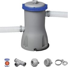 Image of 800gal Flowclear Bestway Filter Pump Pools Up To 12ft - 32mm FITTINGS INCLUDED