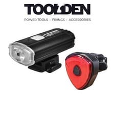 Image of Lighthouse L/HEBIKEFRR Elite Rechargeable LED Bike Light Set