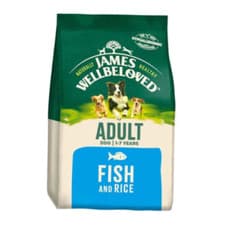 Image of James Wellbeloved Adult Dog Fish and Rice Dry Dog Food 2kg