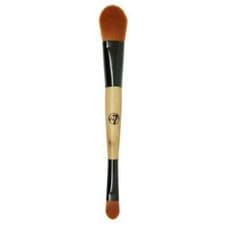 Image of W7 Duo Foundation & Concealer Brush, Double Ended Brush, Cruelty Free